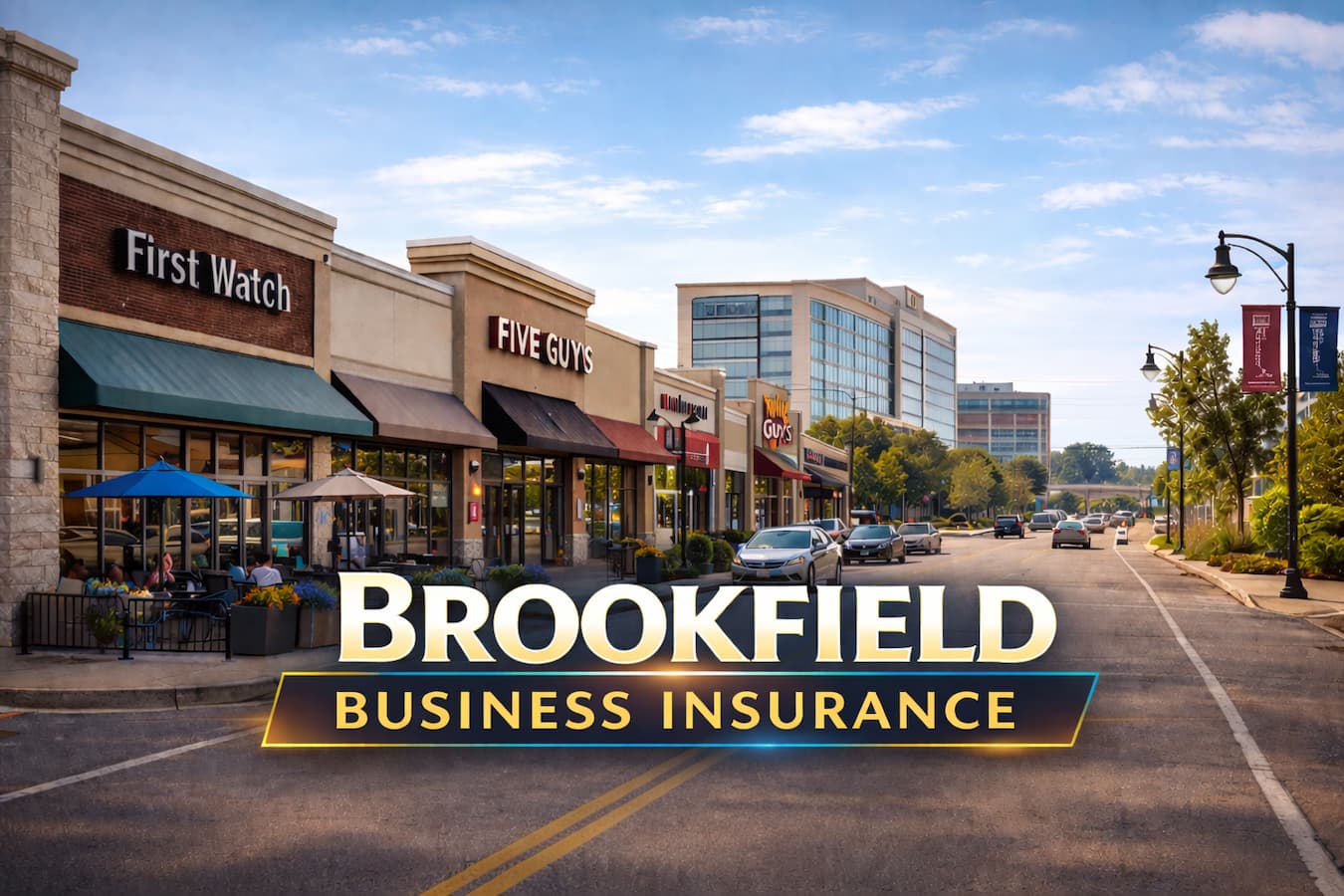 Brookfield business insurance for small businesses, offices, retailers, contractors and commercial property owners