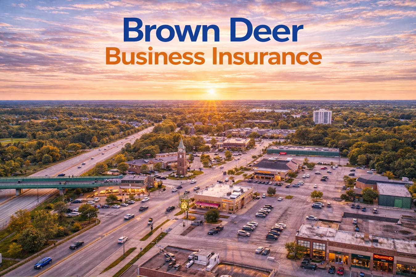 Brown Deer business insurance for small businesses, warehouses, retail shops, offices, contractors and local companies